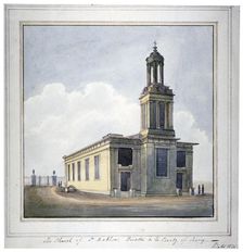 Church of St Matthew, Brixton, Lambeth, London, 1825