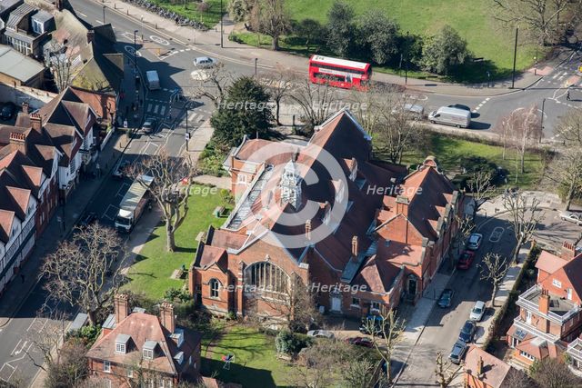 Church of St Michael and All Angels, Bedford Park, London, 2018. Creator: Historic England Staff Photographer.