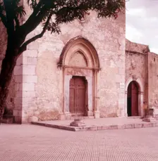 Church of St Augustin, Taormina, Sicily, c1970s. Creator: Arthur Charles Kirby Ware
