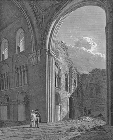 Church of St Bartholomew the Great in West Smithfield, City of London, 1822 (1906)