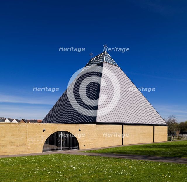 Church of St Bede, Popley Way, Basingstoke, Hampshire, 2011. Artist: James O Davies.