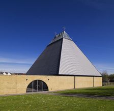 Church of St Bede, Popley Way, Basingstoke, Hampshire, 2011. Artist: James O Davies