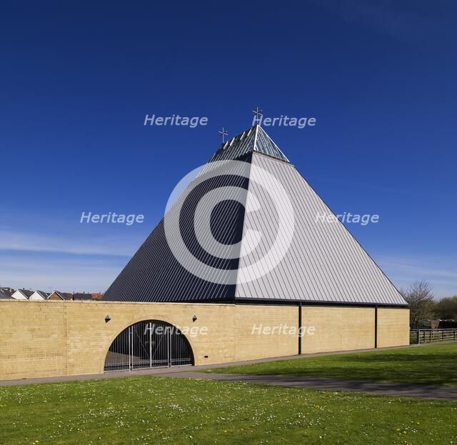 Church of St Bede, Popley Way, Basingstoke, Hampshire, 2011. Artist: James O Davies.