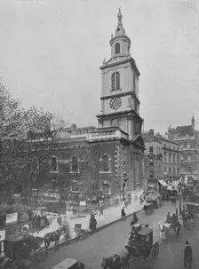 Church of St Botolph-without-Bishopsgate, City of London, c1890 (1911). Artist: Pictorial Agency