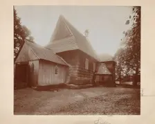 Church of St Catherine - general view from the south-west, Ryglice, between 1905-1915. Creator: Unknown