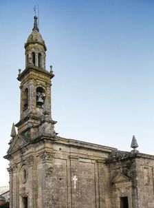 Church of St Columba de Carnota, Carnota, La Coruña province, Galicia, Spain, 18th century, (2000). Creator: LTL