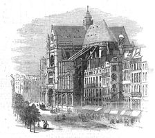 Church of St. Eustache, Paris, 1871. Creator: Unknown