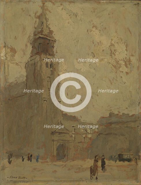Church of St. Germain des Pres, n.d. Creator: Frank Edwin Scott.