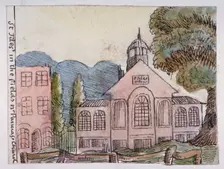 Church of St Giles in the Fields, St Pancras, London, 1814. Artist: Robert Banks