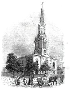Church of St Giles's in the Fields, 1844. Creator: Unknown
