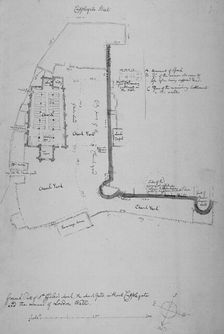 Church of St Giles without Cripplegate, City of London, 1779. Artist: John Carter
