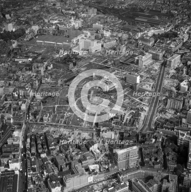Church of St Giles without Cripplegate, London, 1959. Artist: Aerofilms.