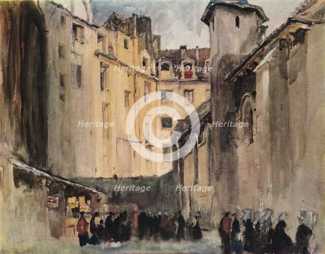 'Church of St Julien-le-Pauvre', 1915. Artist: Frank Brangwyn.