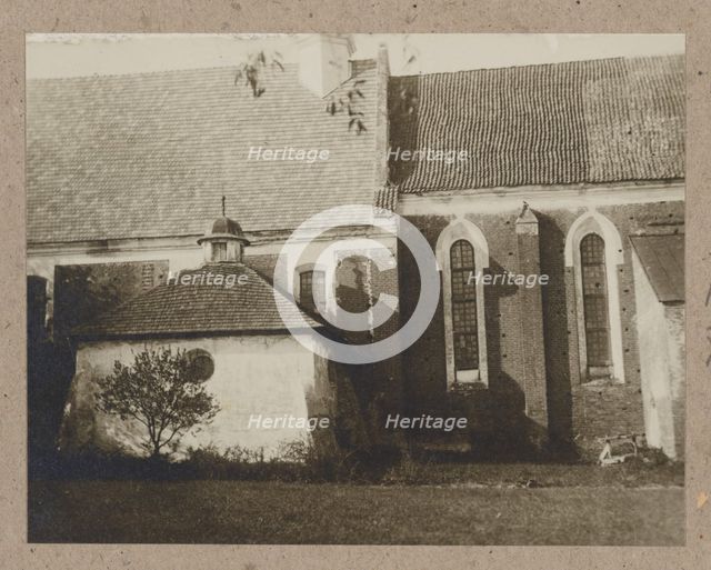 Church of St John the Baptist - fragment of the southern façade, Zawichost, 1915. Creator: Unknown.
