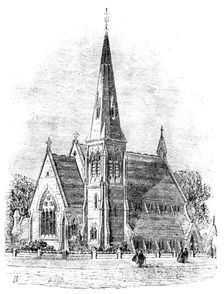 Church of St. Luke, South Myton, Hull, 1862. Creator: Unknown