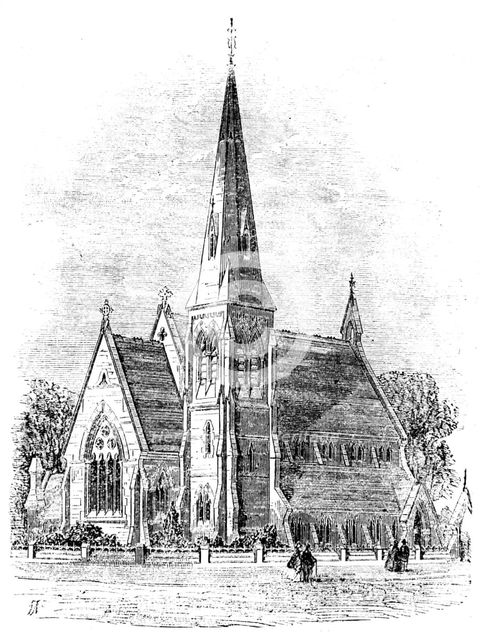 Church of St. Luke, South Myton, Hull, 1862. Creator: Unknown.
