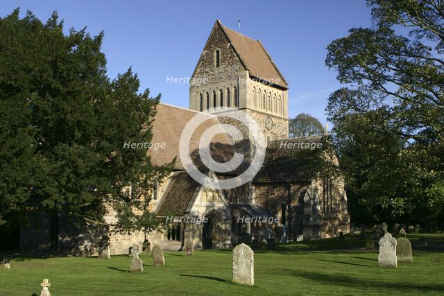Church of St Lawrence, Castle Rising, King's Lynn, Norfolk, 2005 