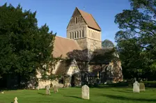 Church of St Lawrence, Castle Rising, King's Lynn, Norfolk, 2005. Creator: Peter Thompson