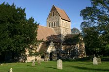 Church of St Lawrence, Castle Rising, King's Lynn, Norfolk, 2005. Creator: Peter Thompson