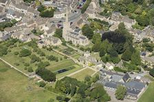 Church of St Lawrence, Church House and garden, Lechlade, Gloucestershire, 2016. Creator: Damian Grady