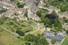Church of St Lawrence, Church House and garden, Lechlade, Gloucestershire, 2016. Creator: Damian Grady