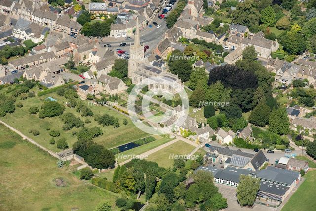 Church of St Lawrence, Church House and garden, Lechlade, Gloucestershire, 2016. Creator: Damian Grady.