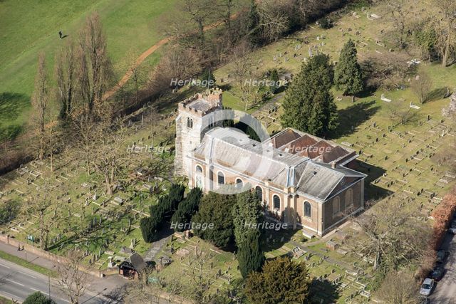 Church of St Lawrence, Harrow, London, 2018. Creator: Historic England Staff Photographer.