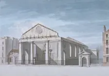 Church of St Paul, Covent Garden, Westminster, London, 1795. Artist: Anon