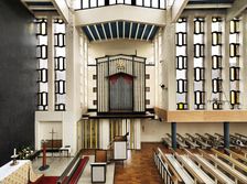 Church of St Paul, College Square, Harlow, Essex, 2012. Artist: James O Davies