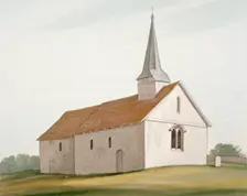 Church of St Peter and St Paul, Stondon Massey, Essex, c1800. Artist: Anon