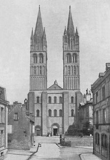Church of St. Stephen (Abbaye Aux Hommes), Caen. 1902. Artist: Neurdein