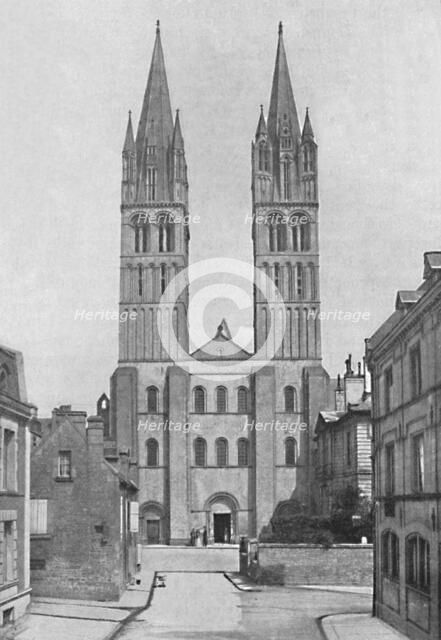 'Church of St. Stephen (Abbaye Aux Hommes), Caen.', 1902. Artist: Neurdein.