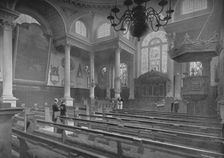 Church of St Stephen, Walbrook, City of London, c1890 (1911). Artist: Pictorial Agency