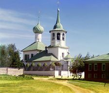 Church of Saint Nicholas the Wonder Worker, on Podozere, Rostov Velikii, 1911. Creator: Sergey Mikhaylovich Prokudin-Gorsky