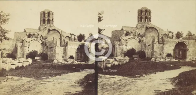 [Church of Saint-Honorat, Arles], ca. 1864. Creator: Edouard Baldus.