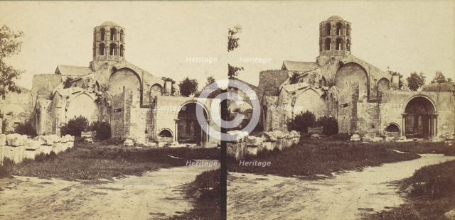 [Church of Saint-Honorat, Arles], ca. 1864. Creator: Edouard Baldus.