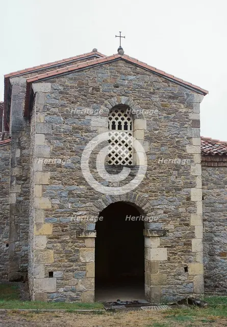 Church of Saint John Apostle and Evangelist, Santianes de Pravia, Asturias, Spain, 2008. Creator: LTL.