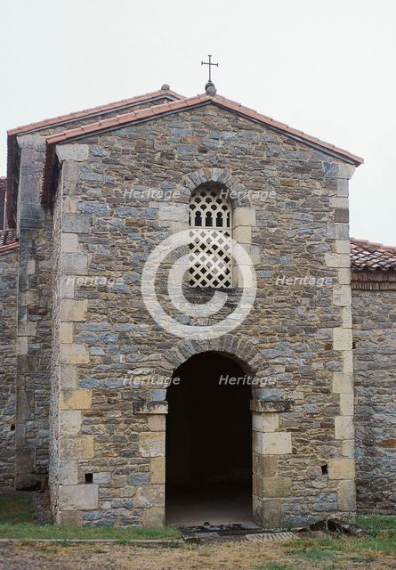 Church of Saint John Apostle and Evangelist, Santianes de Pravia, Asturias, Spain, 2008. Creator: LTL.