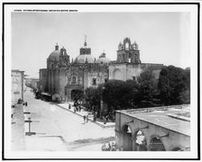 Church of San Diego, Aguas Calientes, Mexico, between 1880 and 1900. Creator: William H. Jackson
