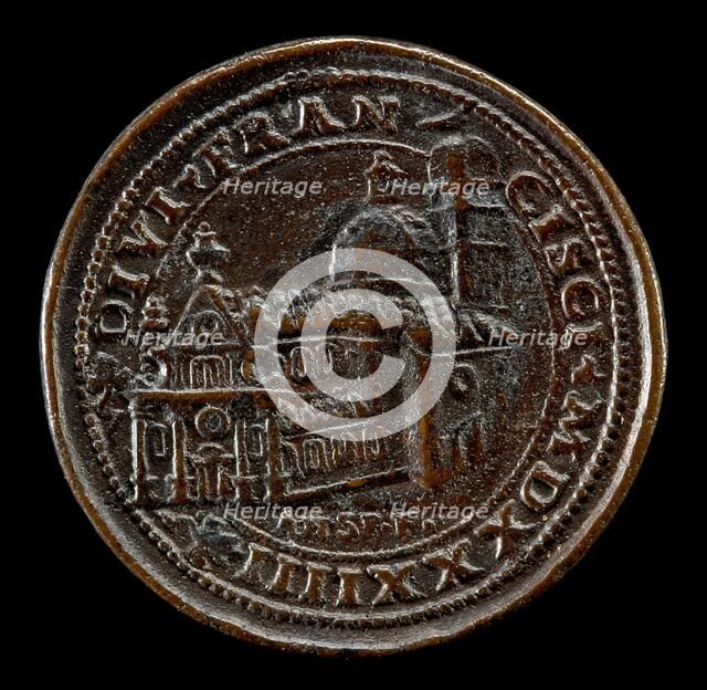 Church of San Francesco della Vigna [reverse], 1534. Creator: Andrea Spinelli.