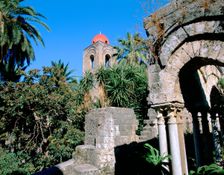 Church of San Giovanni degli Eremiti, Palermo, Sicily, Italy. Creator: Peter Thompson