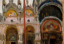 Church of San Marco in Venice, 1904. Creator: Jan Stanislawski