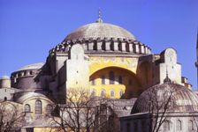 Church of Sancta Sophia built AD 532-537 by Justinian, Istanbul, Turkey, 20th century. Artist: CM Dixon