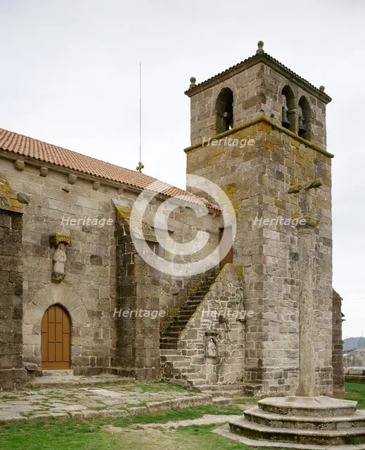 Church of Santa Maria da Atalaia, Ponteceso, Galicia, Spain, late 14th century (2000) Creator: LTL.