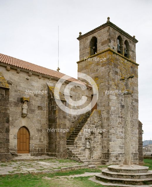 Church of Santa Maria da Atalaia, Ponteceso, Galicia, Spain, late 14th century (2000) Creator: LTL.