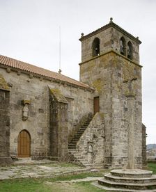 Church of Santa Maria da Atalaia, Ponteceso, Galicia, Spain, late 14th century (2000) Creator: LTL
