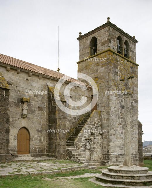 Church of Santa Maria da Atalaia, Ponteceso, Galicia, Spain, late 14th century (2000) Creator: LTL.