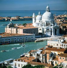 Church of Santa Maria della Salute, Venice, Italy. Creator: Peter Thompson