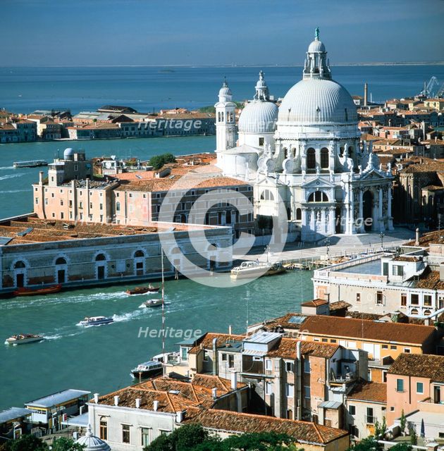 Church of Santa Maria della Salute, Venice, Italy. Creator: Peter Thompson.