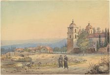 Church of Santa Barbara, late 19th century. Creator: Unknown